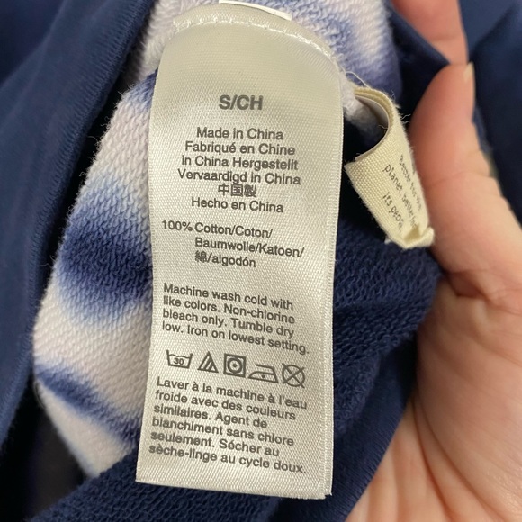 Madewell (Re)Sourced Cotton Retro Tie Dye Hoodie Sweatshirt - Picture 10 of 11